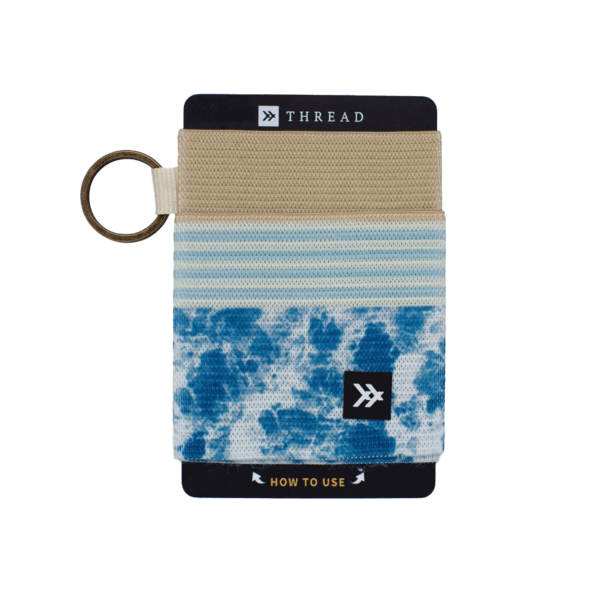 thread elastic wallet slate